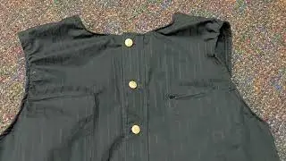 Pirate 18th Century Waist Coat Tutorial