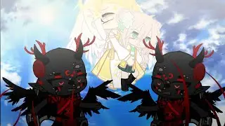 😇💛🥀Fake Demon And Angel  || MeMe || Gacha Club⚘🖤👿