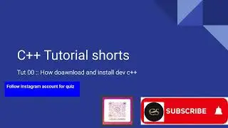 Doanload dev c++,and install it.