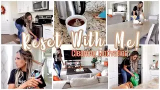 RESET WITH ME | CHATTY GET READY WITH ME | CLEAN WITH ME MOTIVATION 2023