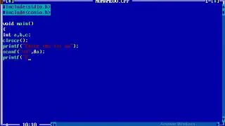 sum of 2 numbers in  c