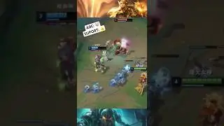 LEONA AJUDANDO! 😂 LEAGUE OF LEGENDA #shorts