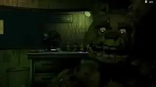 Дикий испуг Сани...(FNAF 3)