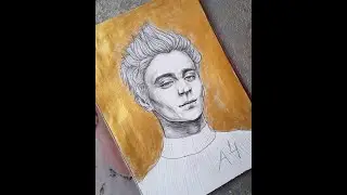 Рисую портрет Влада А4 Speed paint