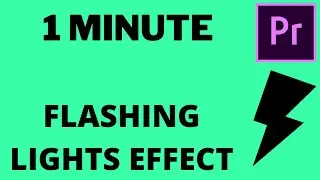 Premiere Pro  How to Flashing Lights Effect 2021