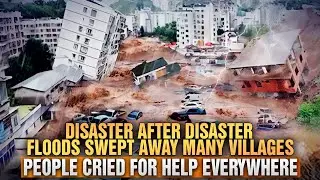 Floods suddenly hit Liaoning, causing many villages to lose communication