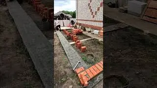 Выравниваем ноль на фундаменте