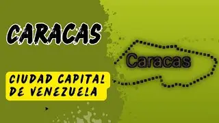 Caracas map
