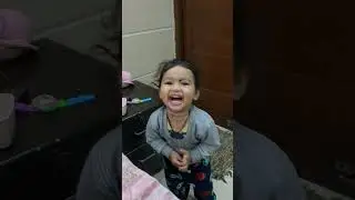 Suhana playing with papa
