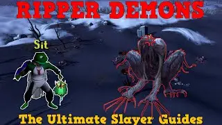 Semi-AFK Ripper Demons for 130m/hr | Runescape 3 Slayer Guide