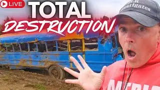 TOTAL DESTRUCTION. Erwin Tennessee. Hurricane Helene. LIVE.