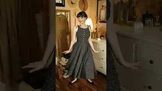 1950's inspired Audrey Hepburn Look ft. the Corie Dress from @gaalaparis ✨️ | Vintage Fashion