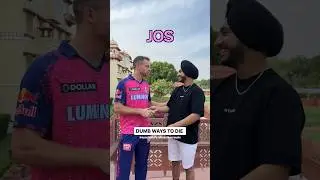 When Taran Singh Met Jos Buttler | Jos Buttler or Josh Buttler? | Rajasthan Royals 