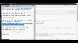 Show Post In lightbox - Wordpress Plugin Tutorial