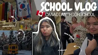 A day in My life at a Canadian High School 🇨🇦| Faith Alexis