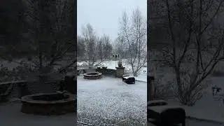 huge snowflake