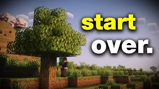 starting over is okay.