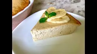 ПП творожная запеканка с бананом (без глютена)