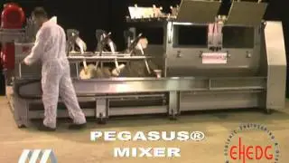 Dinnissen Pegasus twin shaft paddle mixer PG1750MG EHEDG