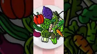Color Your Plate, Shape Your Diet  #shorts #short #shortvideo