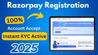Razorpay Account Kaise Banaye In Hindi | How to  Create Razorpay Account- Best Payment Gateway India