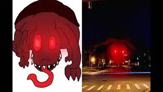 las criaturas de artistas de terror hechas con mi estilo de dibujo