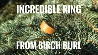 How to Make a RING from BIRCH BURL