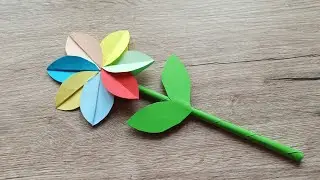How easy it is to make a paper flower