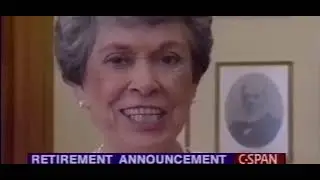 1993 Kansas Governor Joan Finney announces she will not run for reelection in 1994 - September 8