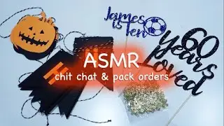ASMR Chit Chat & Packing Etsy Orders, No Music - Studio Vlog 30