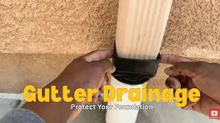 How to Fix a Broken Downspout | DIY Drain Spout & Gutter Repair to Prevent Water Damage