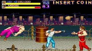 Final Fight gameplay - 2019 - 1 credit - Cody - 3/5