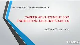 "A GLIMPSE OF CAREER ADVANCEMENT FOR ENGINEERING UNDERGRADUATE".
