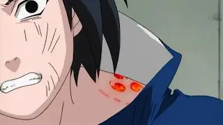 サスケ対赤胴鎧。アカドはチャクラを吸い取るが、サスケは写輪眼を使わないSasuke vs Akado Yoroi