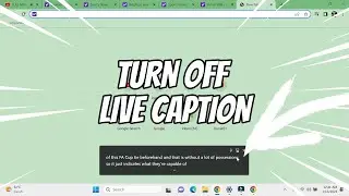 Turn off LIVE CAPTION Subtitle in Google Chrome