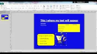 Microsoft Publisher 2010 - Rotating Images