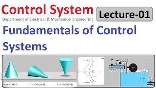 Control system Lecturer 1|Fundamentals of Control system | Requirements of automatic control system