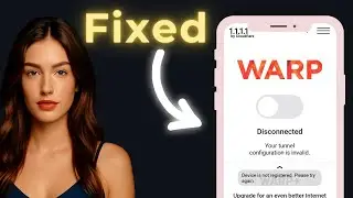 Warp VPN Device is Not Registered