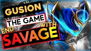 Gusion END the Game With SAVAGE!! Gusion New Build 2020 | by BTR King Branz Indonesia Pro Player