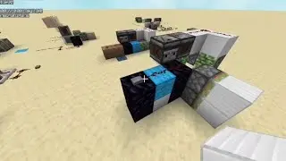 Горизонтальный Двойной угловой Поршень / Horizontal Double Piston Extender minecraft