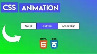 CSS Multi Button Animation Tutorial | Creative HTML and CSS |