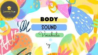 daily use vocabulary words with meaning | body sounds vocabulary|