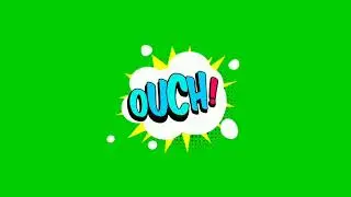 green screen kartun kata