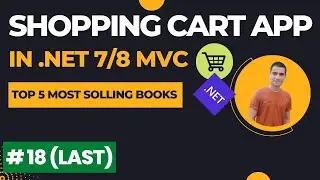 Shopping Cart project in .NET Core MVC | part 18 (last) | Top selling books