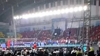 live proliga 2024. Jakarta pertamina pertamax vs Kudus Sukun Badak di Semarang