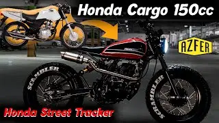 🤯🔥From a Honda Cargo 150cc to Street Tracker🥵 // In-depth review of AZFER CUSTOMS modifications