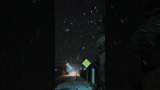 Первый снег в Бишкеке ❄️❄️❄️