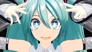 YOASOBI「アイドル」(推しの子 OP) feat. 初音ミク【YYB Hatsune Miku_NT】 #mmd