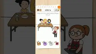 Brain test 2 Crazy High School Level 14 walkthrough