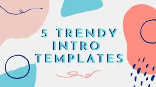 10 Minimalist Intro Templates | No Text | Free Download